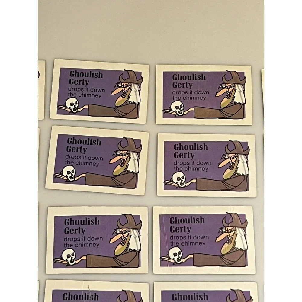 Milton Bradley‎ Which Witch Replacement Cards Ghoulish Gerty x19 Original Parts
